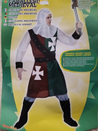 Disfraz de Caballero Medieval Talla XL