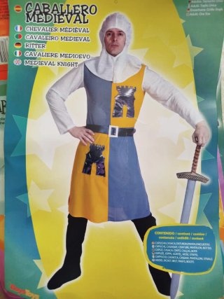 Disfraz de Caballero Medieval Adulto