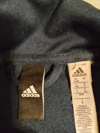 Chaqueta Adidas Negra Talla S