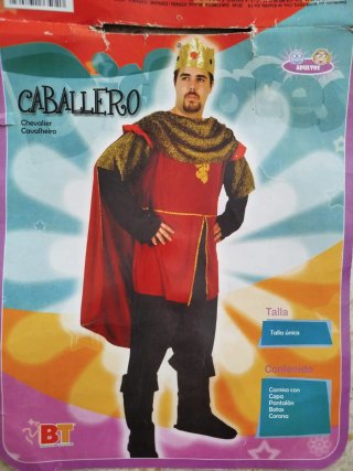 Disfraz de Caballero Adulto Talla Única