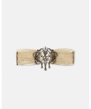 Collar choker perlas joyas