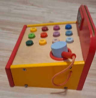 Caja Registradora Juguete Madera