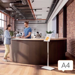 NOBO Premium Plus Expositor A4 NO Cierre 76‑126cm