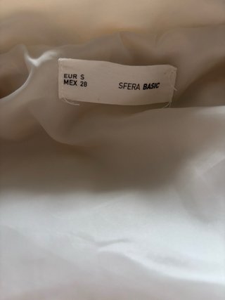 Chaleco Abrigo Blanco Sfera