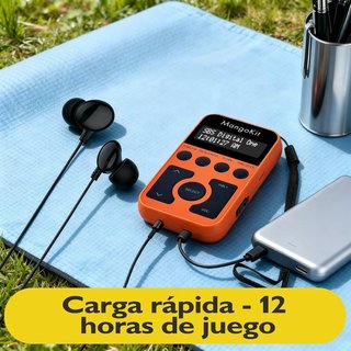 MANGOKIT MP1 Radio DAB FM 65g USB‑C 12h 20 Presets