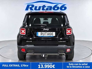 Jeep Renegade 1.4 Multiair Limited 4x4 Auto 125 kW (170 CV)