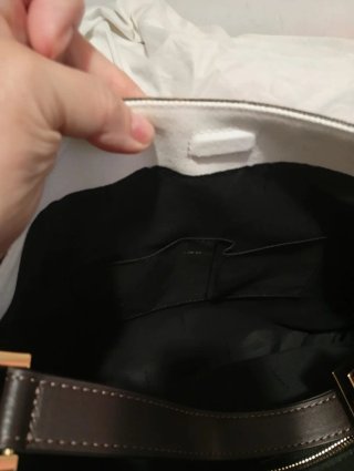 Borsa Fendi FF marrone