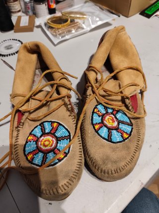 Mocasines Nativos Americanos Vintage