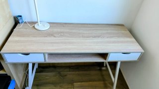 Escritorio juvenil Jysk madera y metal