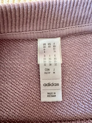 Sudadera Adidas Lila - Mujer, XS