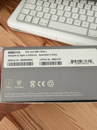 iPod Mini 6GB (Segunda Generación)