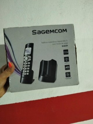 Teléfono Inalámbrico Sagemcom D221