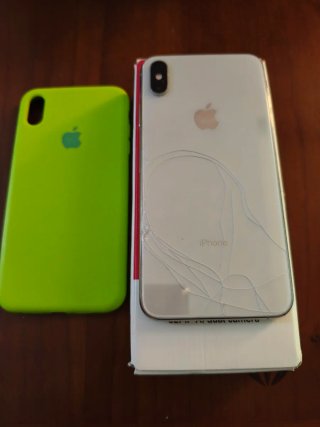 iPhone XS Max 256GB Plata Batería 100%