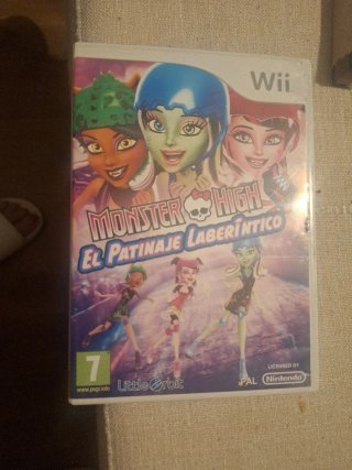 Monster High El Patinaje Laberíntico Wii