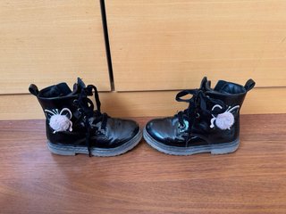 Botas de Niña Negras Talla 26