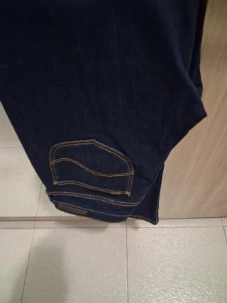 Pantalones pitillos vaqueros Lee azules