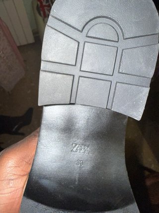 Botines Negros Zara Talla 39