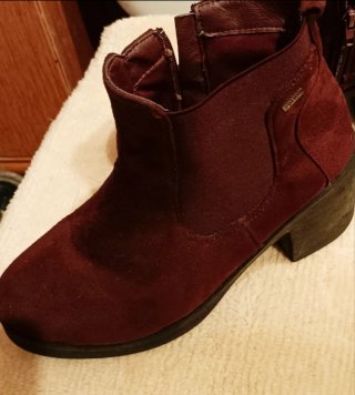 Botines Mustang Burdeos