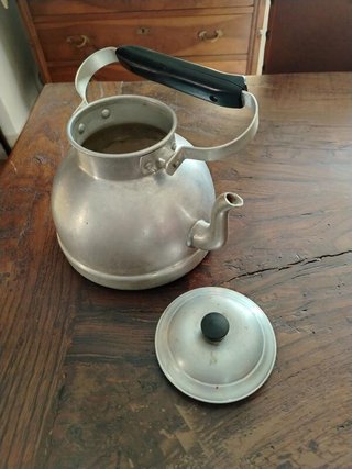 Bollitore vintage alluminio