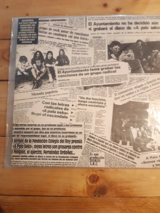Vinilo A Palo Seko - Kaña Burra del Henares