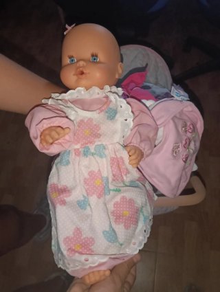 Carrito de juguete para muñecas