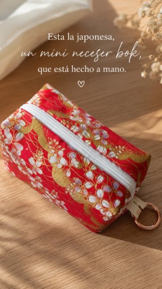 Set de 2 Mini Neceres Artesanales