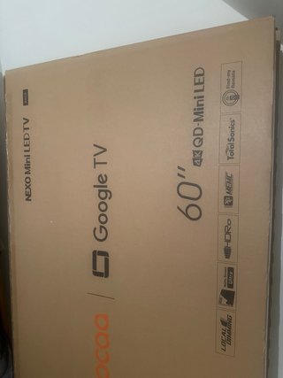 TV Coocaa 60 QD-Mini LED 4K Smart TV