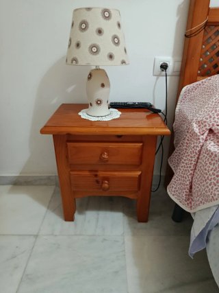 Cómoda de Madera con 5 Cajones