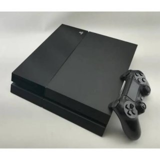 PS4 (PlayStation 4) Negra PS4+ un mando