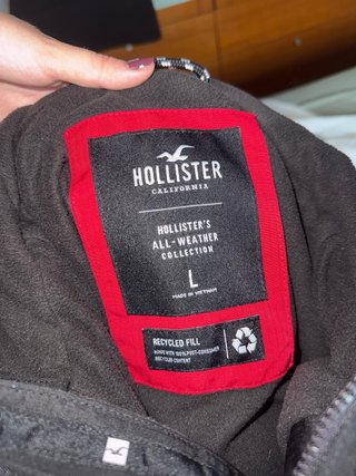 Chaqueta Hollister bicolor