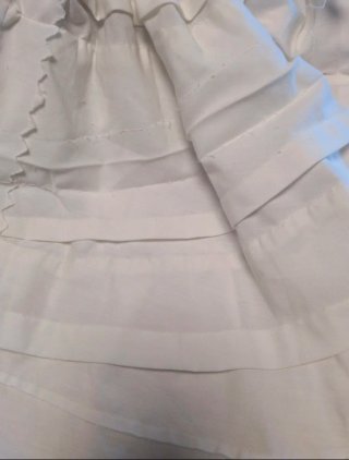 Traje de flamenca blanco