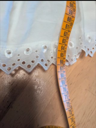Traje de flamenca blanco