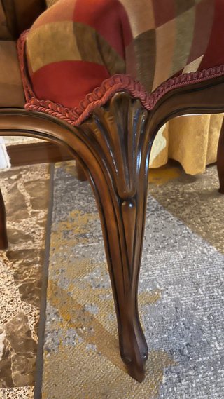 Conjunto 4 Sillas HERRAIZ Madera y Rattan
