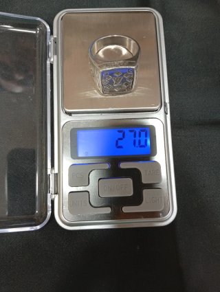 Anillo Plata y Amarillo