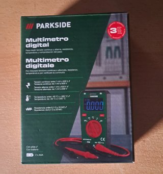 Multímetro Digital Parkside