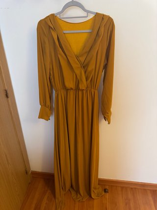 Vestido Largo Amarillo