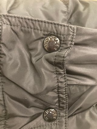 Piumino Moncler nero Taglia 14 Anni