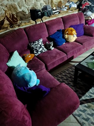 Sofá Rinconera Morado