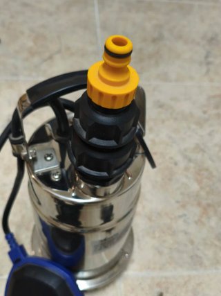 Bomba achique acero inox Veneto ADX-550M 10m 220v