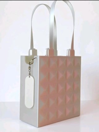 Bolso Rígido Geométrico 3D - Elige Color