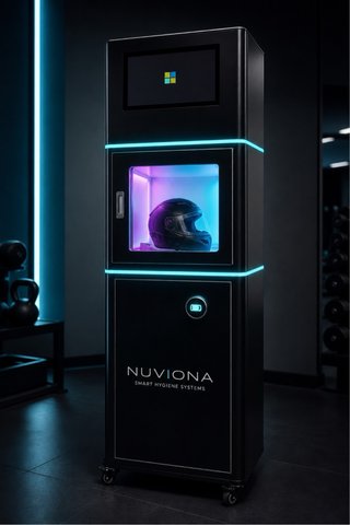 Máquina de Higiene Nuviona para Cascos y Equipos