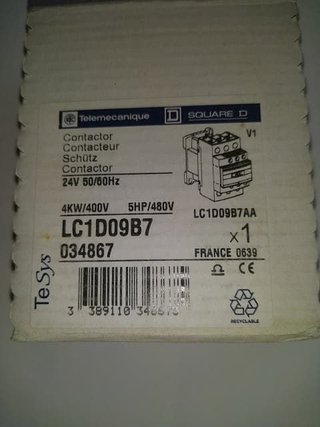 Contactor Telemecanique 24v