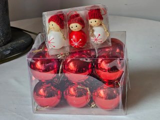 Set de Adornos para Árbol de Navidad
