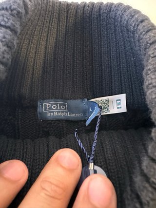 Jersey Polo Ralph Lauren Negro Talla L