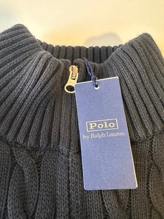 Jersey Polo Ralph Lauren Negro Talla L