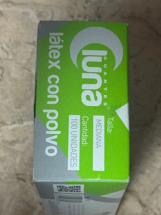 Guantes de Látex Luna Talla Mediana