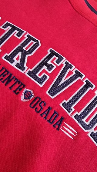 Sudadera Roja de Niña Talla 16 nueva