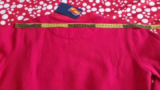 Sudadera Roja de Niña Talla 16 nueva