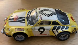 Scalextric Team Slot Renault Alpine A110