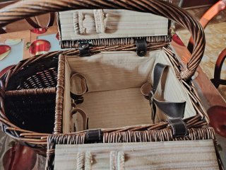 Cesta de Picnic Vintage